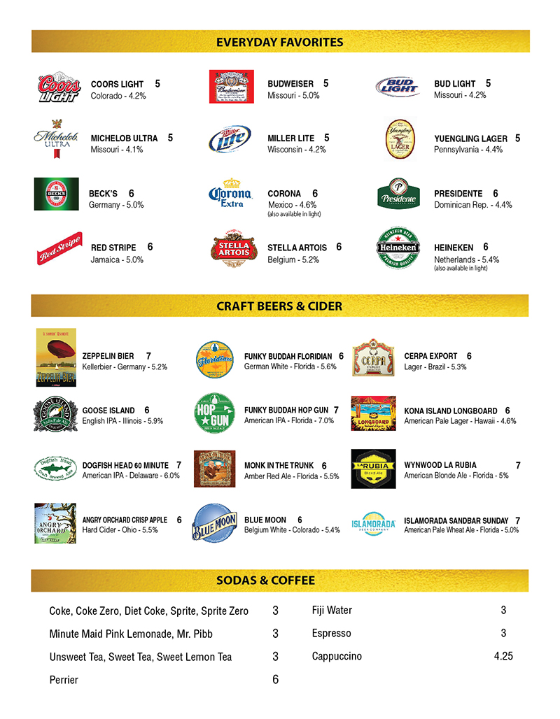 Seven Sea Food And Grill Menu Seven Sea Food And Grill Menu